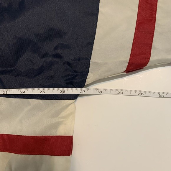 Windbreaker Regatta Hooded Raincoat Blue Red White Reflective Men’s Size XL - Picture 8 of 10